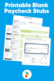 Since you are providing value to your employees in the form of stubs, it is great that you can choose the favorable pay stub template for them. 10 Best Free Printable Blank Paycheck Stubs Printablee Com