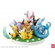 How to evolve eevee into evolutions slyveon, leafeon, glaceon, umbreon, espeon, vaporeon, flareon and jolteon with . Eevee Evolutions G E M Ex Figure Meccha Japan