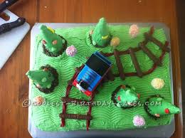 Equipment needed for train cake: Coolest Train Cake For A 2 Year Old Boy Train Cake Boy Birthday Cake Boys Bday Cakes