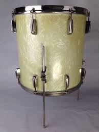 Slingerland 16x16 Radio King Floor Tom Drum Wmp Vintage 50s 3ply Afr Mahogany Ebay Vintage Drums Tom Drum Ebay