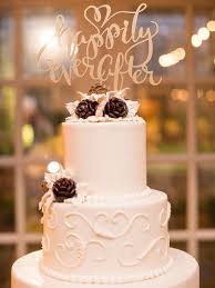 Word Cake Toppers To Personalize Your Wedding Cake