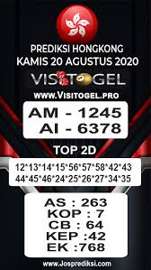Prediksi Hk Kamis 20 Agustus 2020 Di 2020 September Buku Minggu