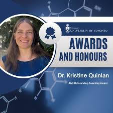 Chemistry celebrates Professor Kristine Quinlan, our newest ...