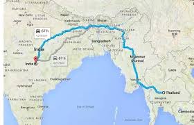 Tamil nadu map, satellie view. Can I Travel By Road From India To Thailand Quora