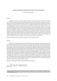 We did not find results for: Pdf Pengajaran Kitab Kitab Fiqih Di Pesantren