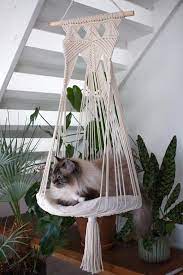 alabaster cat hammock macrame planter cat planter alabaster etsy 1000 makrame boho dekoru hamaklar