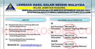 Kerja kosong terkini di sabah. Jawatan Kosong Lhdn Terkini