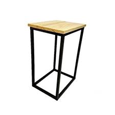 Xiaoyan Simple Modern Removable Solid Wood Top Bedside Sofaside Coffee Small Square Table Living Room Display Stand 3 Sizes Size 403270 Small Coffee Table Corner Table Table