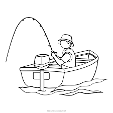 O dia do pescador é comemorado no dia 29 de junho. Pescaria Desenho Para Colorir Ultra Coloring Pages