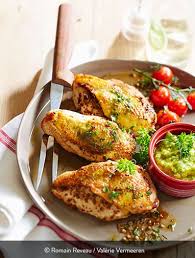 Recette Filet De Poulet Marine Sauce Au Persil St Sever Recette Filet De Poulet Marine Filet Poulet Poulet Marine