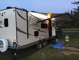 This is a bag awning that you can roll up and pack in a bag when you're not using, making it quite a convenient option for someone who wants to temporary. How To Repair A Torn Camper Awning Camper Report
