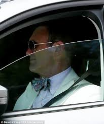 Jacqui Ainsley and Guy Ritchie kiss in wedding photo at Ashcombe House