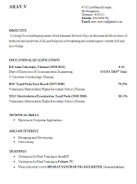 Diploma Mechanical Engineering Resume Format