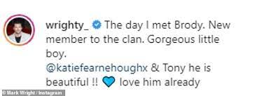 Mark Wright S Father Asks His Son And Michelle Keegan To Have A Child Daily Mail Online