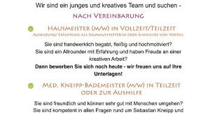 Jobs Arbeit Mitarbeitergesucht Hoteljobs Gastrojobs Hausmeister Kneipp Yogalehrer Kundalini Yoga Ayurveda