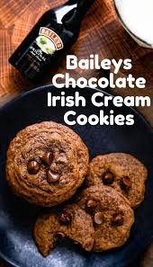 Gradually add to creamed mixture. Baileys Chocolate Irish Cream Cookies Recipes Cookie Recipes Food
