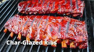 Add charcoal to the grill and light according to the instruction on the bag. Char Glazed Ribs Recipe Smoked Ribs Finished Over Charcoal Grill Youtube