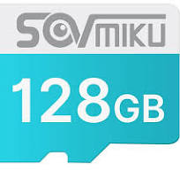 SOVMIKU Micro 128GB_SD Card for Cameras, Read 90MB/sec, Write 25MB/sec, Memory Card for CQ1 CQ1A CG6 Security Cameras Indoor Outdoor, Action Camera, ...