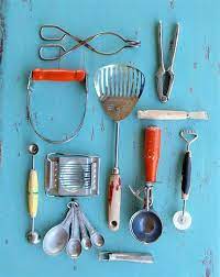 I simply adore vintage kitchen tools and gadgets. Vintage And Antique Kitchen Utensils And Tools Instant Collection Vintage Kitchen Gadgets Antique Kitchen Utensils Antique Kitchen