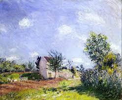 Alfred Sisley Springtime 1889 Art Day Art Impressionist