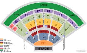 37 Unexpected Blossom Music Center Seating Chart Pit