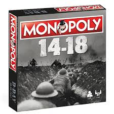 Théophile delcassé, étienne clémentel, georges bureau constitué le 18 juin 1914 Jeu Hasbro Monopoly 14 18 1ere Guerre Mondiale Ww1 World War One