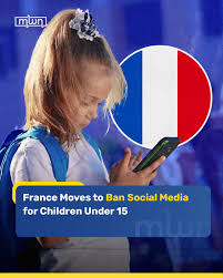 French lawmakers moved decisively over last night passing a proposal that  would bar children under 15 from accessing social media. The initiative,  strongly supported by the government, aims to protect the mental