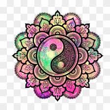 For centuries, in many cultures (eg tibet), the mandala is used as a tool to facilitate meditation. Ftedtickers Yinyang Mandala Flowers Png Glitter Yin Yang Mandala Coloring Pages Transparent Png 1024x1074 3907968 Pinpng