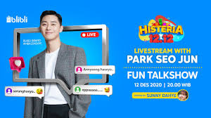 Check spelling or type a new query. Blibli Histeria 12 12 Livestream Fun Talkshow With Park Seo Jun Youtube