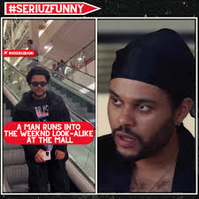 Encountering The Weeknd Lookalike at the Mall