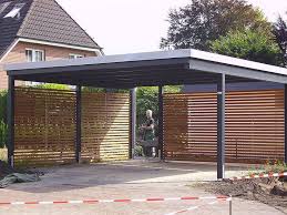 Wieder Kann Ein Schuppen Oder Ein Dachboden Integriert Werden Es Gibt Carpor Carpor Dachboden Integriert Modern Carport Carport Designs Carport Garage
