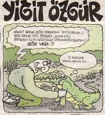 Timsah Gozyaslari Yigit Ozgur Karikatur Caricatures Alayci Sozler