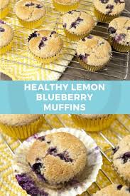 Healthy Lemon Blueberry Muffin Recipe Lemon Blueberry Muffins Lemon Blueberry Muffins Recipe Blue Berry Muffins