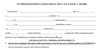 Nelle regioni gialle vigono le misure restrittive più «morbide» previste dal dpcm. Autocertificazione Covid Natale Modulo Pdf Compilare Senza Errori