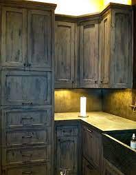 I was finally able to try a faux in this video i show you how to achieve a gorgeous faux weathered wood effect finish using paint and diversified in italian plaster, and all decorative mediums. Faux Finishing Cabinets And Furniture Grey Kitchen Cabinets Kitchen Cabinets Best Kitchen Designs