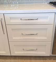 Shop contemporary knobs, handles and drawer pulls in marble, copper and more. Kitchen Remodel Using Lowes Cabinets Chrome Kitchen Hardware Kitchen Cabinet Hardware Lowes Kitchen Cabinets