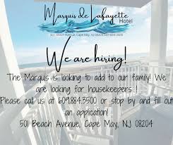 Located on the cape may peninsula in southern new jersey, marquis de lafayette hotel offers guests charming accommodations in a popular east coast vacation destination. The Marquis De Lafayette Hotel Home Facebook