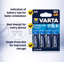 Up to 7x longer run time than alkaline. Overview Varta Consumer Batteries