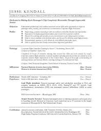 aviation resume examples] aerospace