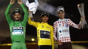 Een volledig overzicht van alle etappes, het klassement en elke wielerploeg in de ronde van frankrijk. Palmares De Egan Bernal Tras Su Titulo Del Tour De Francia As Colombia