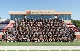 Baker University 2016 Football Roster
