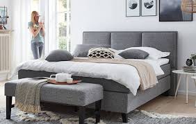 Mondo Boxspringbett Grau Online Entdecken Knuffmann Ihr Mobelhaus