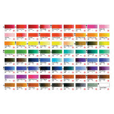 Shinhan Oil Paint Printed Colour Chart Jacksons Art