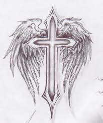 Well you're in luck, because here they come. Cross With Angel Wings Cross With Wings Tattoo Wings Tattoo Back Tattoo