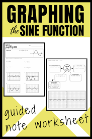 Students Will Get Started Graphing Trig Functions With These Guided Notes On Amplitude Students Will High School Activities Guided Notes High School Subjects