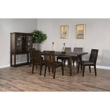 These are a good fit for most dining rooms, generally ranging from 36 to 40 inches wide and 48 to 108 inches long. 86 Large Rectangular Dining Table Seats 10 Dark Finish Nassau Loomlan