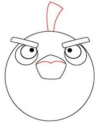 Small Flying Bird Drawing For Kids How To Draw Angry Birds Bomb Bird Draw Central Bird Drawings Angry Birds Flying Birds Tattoo Meaning