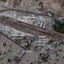 Satellite images taken above kabul thursday showed crowds of people and cars flooding the area around the hamid karzai international airport as afghans continue to try to flee the country. S2zkbrfda0qvm