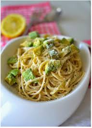 Salade De Spaghettis A L Avocat Yaourt Et Citron Recettes De Cuisine Recette Cuisine