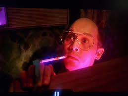 If you know what I'm watching, quote a line from the movie... "Just  admiring the shape of your skull..."